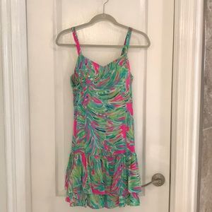 Morgana Dress Shady Lady - Raz Berry